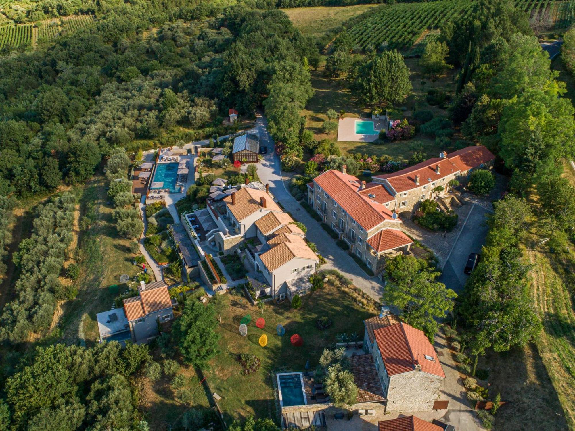San Canzian Village&Hotel Buje Buitenkant foto